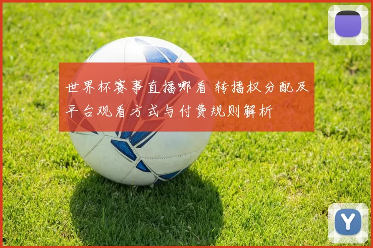世界杯赛事直播哪看 转播权分配及平台观看方式与付费规则解析
